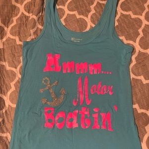Motor boatin’ tank